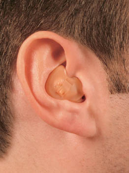 hearing instrument in the ear